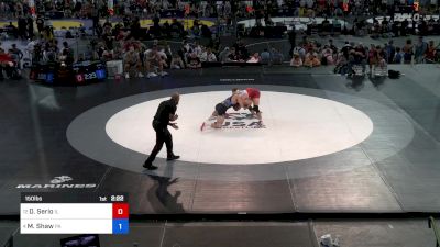 150 lbs Quarters - Dominic Serio, IL vs Maddox Shaw, PA