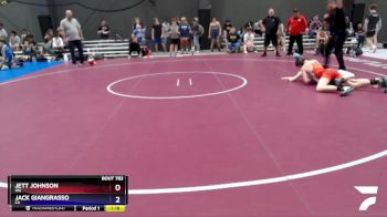 132 lbs Cons. Round 4 - Jett Johnson, WA vs Jack Giangrasso, CA