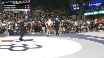 138 lbs Champ. Rd Of 128 - Jax Zamarripa, TX vs Daniel Dennis, PA