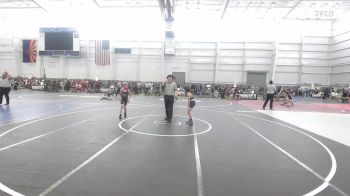 73 lbs Round Of 16 - Evan Thiele, Mantanona TC vs Kai Ramirez, LV Bears WC