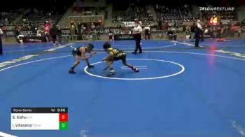 80 lbs Consolation - Siraj Sidhu, Usa Gold vs Ignacio Villasenor, Pomona Elite