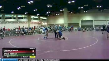 160 lbs Round 5 (8 Team) - Sylas Reiheld, Rootstown Raiders vs Jensen Ackison, Team Ali