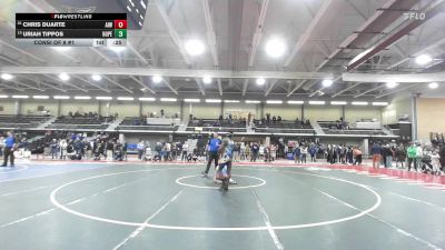 126 lbs Consi Of 8 #1 - Chris Duarte, Aquidneck Island Wrestling vs Uriah Tippos, Hope