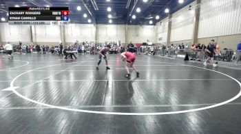 113 lbs Round Of 16 - Zachary Rodgers, Trident Wrestling Club vs Ethan Carrillo, Eagle Wrestling Club