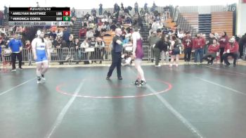 235 lbs Semifinal - Amelyiah Martinez, Lowell vs Veronica Costa, Braintree
