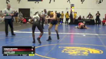 125 lbs Cons. Round 1 - Austin Long, Averett University vs Izaeah Beavers, Campbellsville