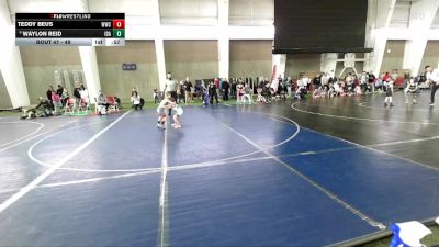 49 lbs Champ. Round 1 - Teddy Beus, Warrior Wrestling Club vs Waylon Reid, Idaho