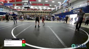 80 lbs Consolation - Bryor Gill, ARDMORE TAKEDOWN CLUB vs Canon Williams, Piedmont