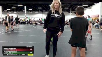 48 lbs Semis (4 Team) - Philip Espinosa, Rough House vs River Robison, Black Fox Wrestling