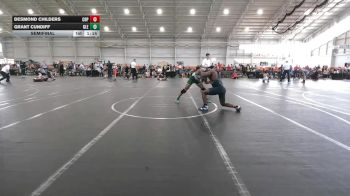 150 lbs Semifinal - Grant Cundiff, GLENOAK vs Desmond Childers, Copley