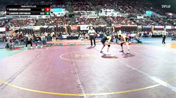A - 118 lbs Cons. Round 2 - Rowen Lundgren, Lockwood (Billings) vs Landon Orthman, Hardin