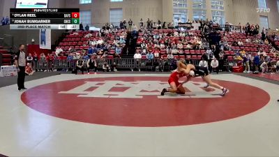 190 lbs 3rd Place Match - Dylan Reel, Baylor School vs Jonah Bumgarner, Chattanooga Christian School