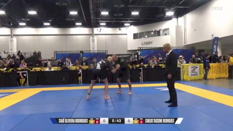 Cauê Oliveira Rodrigues vs Carlos Tassone Rodrigues 2024 World IBJJF Jiu-Jitsu No-Gi Championship