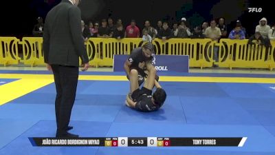 João Ricardo Bordignon Miyao vs Tony Torres 2025 Pan IBJJF Jiu-Jitsu No-Gi Championship