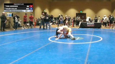 113 lbs Cons. Sub-quarters - Finn Andersen, Ruthless Wrestling Club vs Kaleb Collae, Mecca