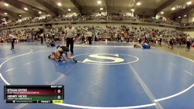 70 lbs Cons. Round 2 - Ethan Estes, Eldo Youth Wrestling Club-AA  vs Henry Hicks, Angry Fish Wrestling-A