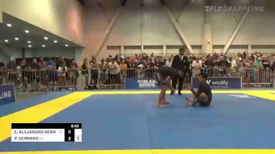 EMILIO ALEJANDRO HERNANDEZ RODRI vs PEDRO SERRANO 2022 IBJJF Jiu-Jitsu CON International