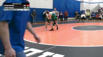 121 lbs Round Of 16 - Chase Brown, Yough vs Logan Ketzel, Laurel