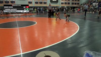 B-9 lbs Cons. Round 1 - Renzo Soike, Morning Sun Tigers vs Jagger Alspach, Hammerin Hawks