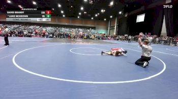 150 lbs Cons. Round 5 - Luke McKeown, Vista Del Lago vs David Brandt, Lebanon