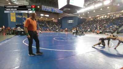 144 lbs Cons. Round 5 - Nate Keller, Immaculata vs Laudan Henry, St Peter Prepatory