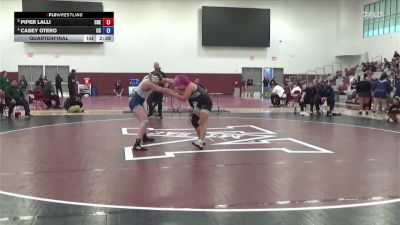 145 lbs Quarterfinal - Piper Lalli, Cuesta College vs Casey Otero, Cerritos College