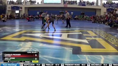 120 lbs Cons. Round 1 - Charlie Prosser, BERKSHIRE vs Joey Monk, SYCAMORE