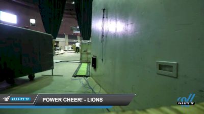 Power Cheer! - Lions [2022 L1 Mini - D2 Day1] 2022 The U.S. Finals: Pensacola