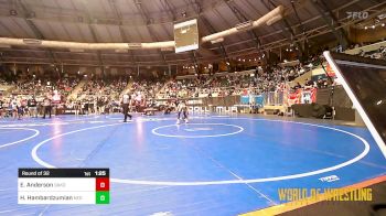 90 lbs Round Of 32 - Eli Anderson, Dakota Boyz Wrestling Club vs Henry Hambardzumian, New England Gold