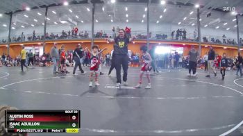 55 lbs Round 1 - Austin Ross, C2X vs Isaac Aguillon, C2X