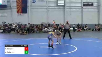 53 lbs Prelims - Ari Sobaje, The Club vs Jordan Dodge, Bulldog WC