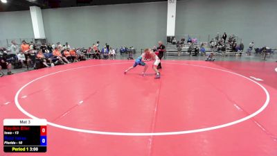 138 lbs Kayden Eller, Iowa vs Reid Yakes, Florida