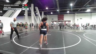 130 lbs Round Of 32 - Brandon Avila Ramos, Aniciete TC vs Riley Taga, Unattached