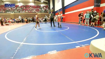 100 lbs Consolation - Cooper Keys, Tahlequah Wrestling Club vs Joseph Arsee Jr, Raw Wrestling Club