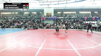 113 lbs Semifinal - William Accorsi, Somers vs Jose Negron-Ortiz, New London