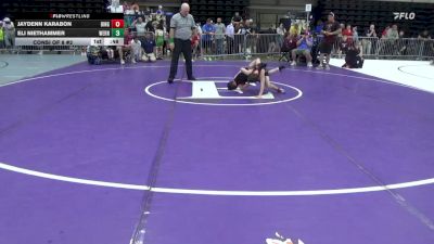 70 lbs Consi Of 8 #2 - Jaydenn Karabon, Binghamton vs Eli Niethammer, Wernersville