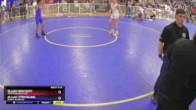 144 lbs Cons. Round 2 - Elijah Bischoff, Silverton Mat Club vs Elijah Strickling, Aloha Warriors