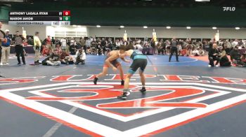 120 lbs Quarterfinal - Anthony LaGala Ryan, NY vs Mason Jakob, TN