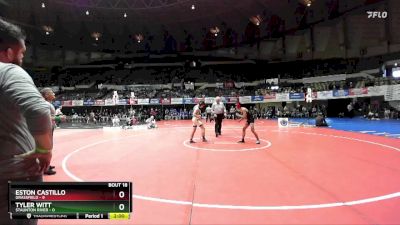 120 lbs Semis & Wb (16 Team) - Tyler Witt, Staunton River vs Eston Castillo, Grassfield