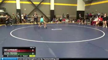 112 lbs Round 3 (4 Team) - Ady Lundquist, Potentially Dangerous vs Ester Miranda, Nebraska Vipers Green