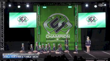 World Tour Cheer & Tumble - Milan [2026 L2 Youth - D2 Day 1] 2026 CSG Grand Nationals