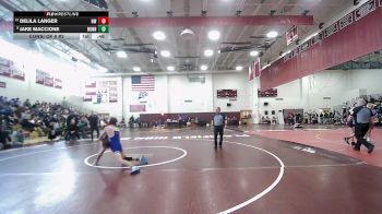 106 lbs Consi Of 8 #2 - Delila Langer, Northwestern vs Jake Maccione, Nonnewaug