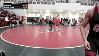 132 lbs Quarters & 1st Wb (16 Team) - Luke Hutchinson, Woodward Academy vs Brian Rewis, Glynn Academy