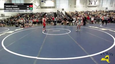 152 lbs Cons. Round 2 - Michael Thomas, Deep Roots Wrestling Club vs Brody Rucker, Carthage Wrestling Association