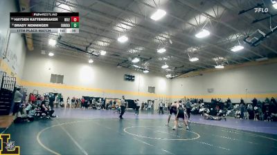 165 lbs 17th Place Match - Brady Nenninger, Eureka vs Hayden Kattenbraker, Belleville East