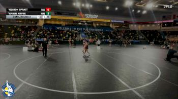 125 lbs Cons. Round 3 - Karlie Kruse, Ankeny vs Keston Spratt, Williamsburg