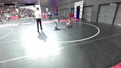 105 lbs Champ. Round 2 - Charles Douglas, Wisconsin vs Braxton Engebos-Carter, Crivitz Youth Wrestling