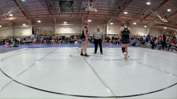 190 lbs Champ. Round 3 - Macey Couch, Whiteland Community vs Elena Kreimer, William Henry Harrison High School