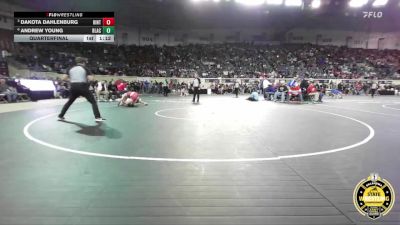 B3A-157 lbs Quarterfinal - Dakota Dahlenburg, Hinton vs Andrew Young, Blackwell