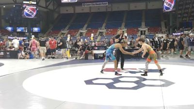 100 lbs Champ. Rd Of 16 - Nathan Dornin, California vs David Serrano, Florida